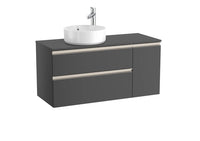 The Gap Unik On-Countertop (Vanity Unit & Countertop) Left-Hand 1100mm