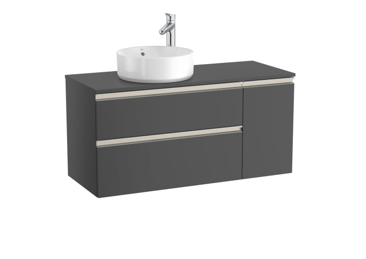 The Gap Unik On-Countertop (Vanity Unit & Countertop) Left-Hand 1100mm