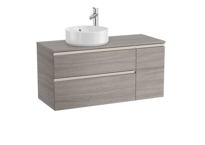 The Gap Unik On-Countertop (Vanity Unit & Countertop) Left-Hand 1100mm