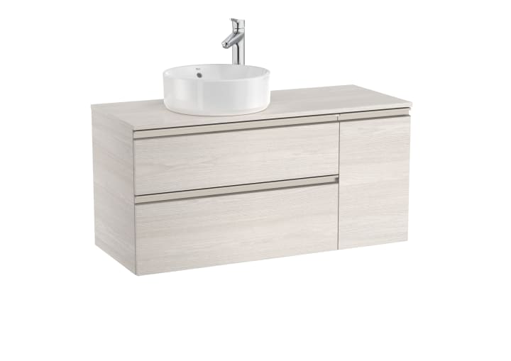 The Gap Unik On-Countertop (Vanity Unit & Countertop) Left-Hand 1100mm