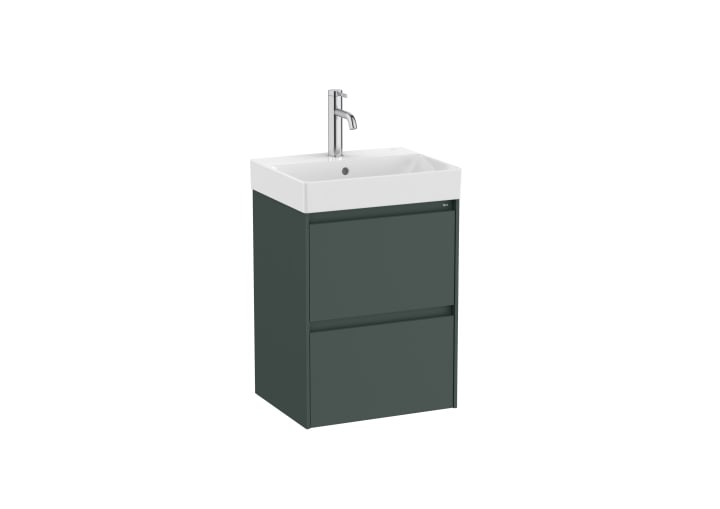 Ona Unik (Basin & Vanity Unit) 2 Drawer 450mm Compact