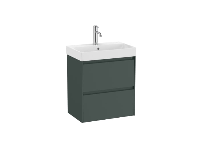 Ona Unik (Basin & Vanity Unit) 2 Drawer 550mm Compact