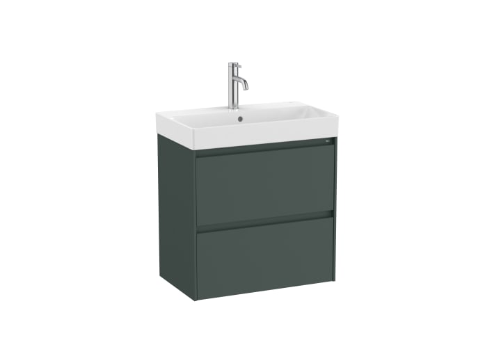 Ona Unik (Basin & Vanity Unit) 2 Drawer 600mm Compact