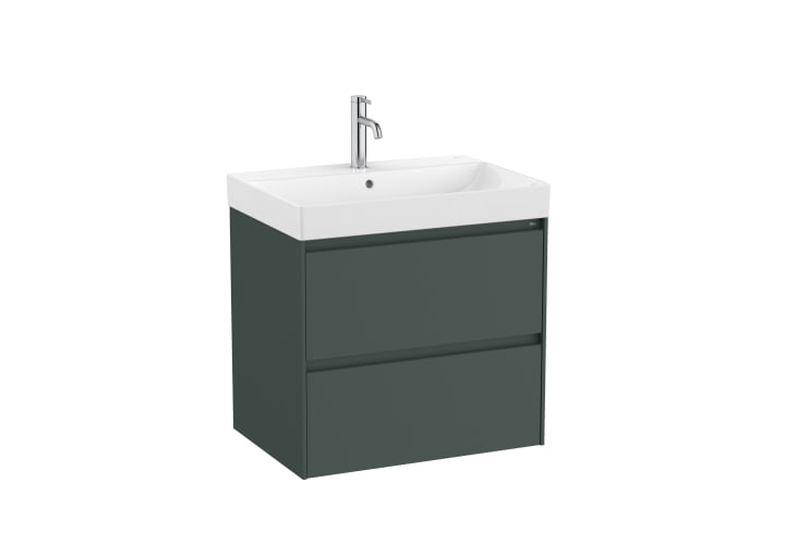 Ona Unik (Basin & Vanity Unit) 2 Drawer 650mm