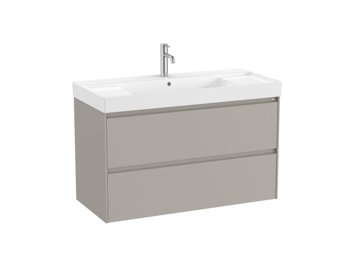 Ona Unik (Basin & Vanity Unit) 2 Drawer 1000mm Central