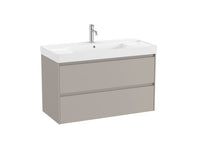 Ona Unik (Basin & Vanity Unit) 2 Drawer 1000mm Central