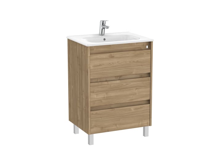 Tenet Unik (Basin & Vanity Unit) Standard 3 Drawer 600mm