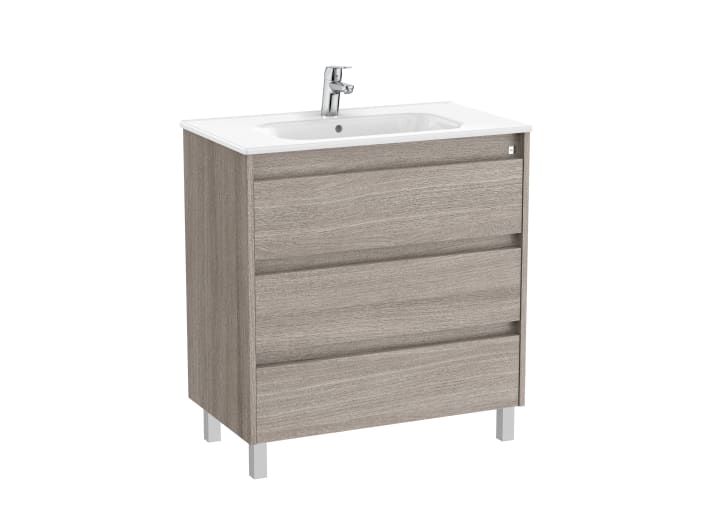 Tenet Unik (Basin & Vanity Unit) Standard 3 Drawer 800mm