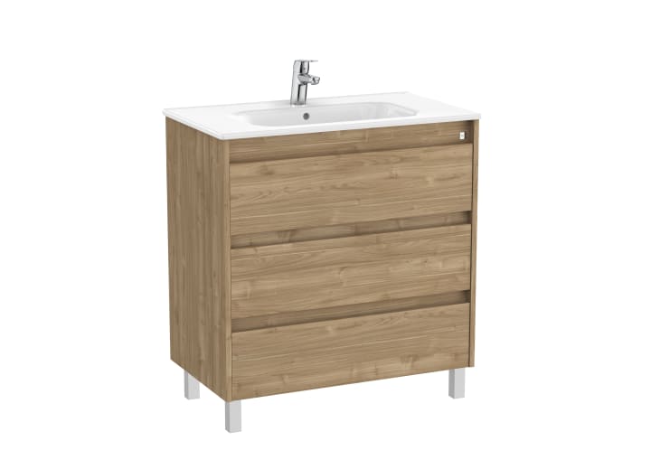 Tenet Unik (Basin & Vanity Unit) Standard 3 Drawer 800mm