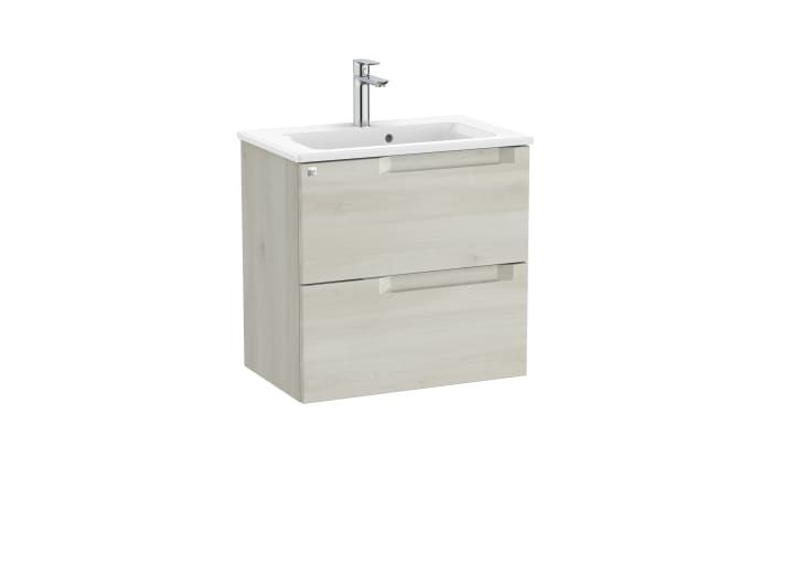 Aleyda Unik (Basin & Vanity Unit) Compact 2 Drawer 600mm