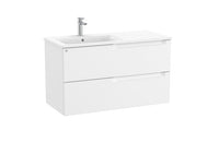 Aleyda Unik (Basin & Vanity Unit) Standard 2 Drawer 1000mm Left-Hand