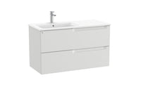 Aleyda Unik (Basin & Vanity Unit) Standard 2 Drawer 1000mm Left-Hand
