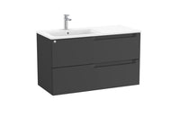 Aleyda Unik (Basin & Vanity Unit) Standard 2 Drawer 1000mm Left-Hand