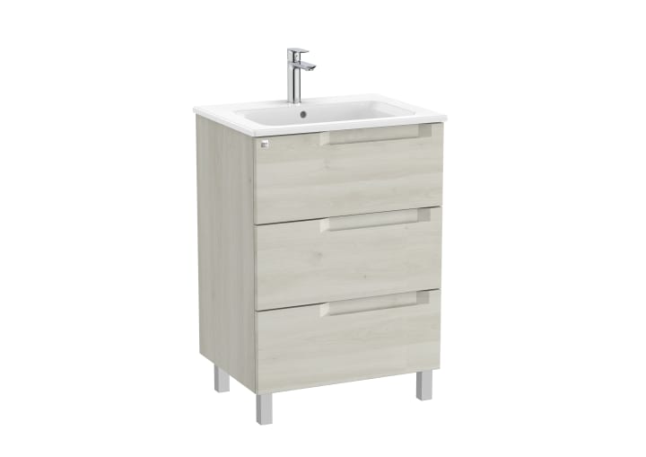 Aleyda Unik (Basin & Vanity Unit) Standard 3 Drawer 600mm