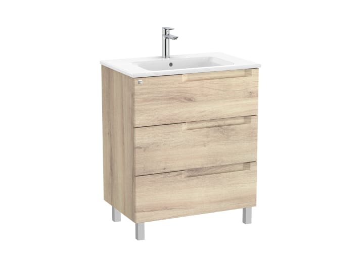 Aleyda Unik (Basin & Vanity Unit) Standard 3 Drawer 700mm