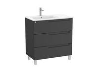 Aleyda Unik (Basin & Vanity Unit) Standard 3 Drawer 800mm Left-Hand