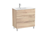 Aleyda Unik (Basin & Vanity Unit) Standard 3 Drawer 800mm Left-Hand