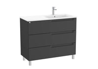 Aleyda Unik (Basin & Vanity Unit) Standard 3 Drawer 1000mm Right-Hand