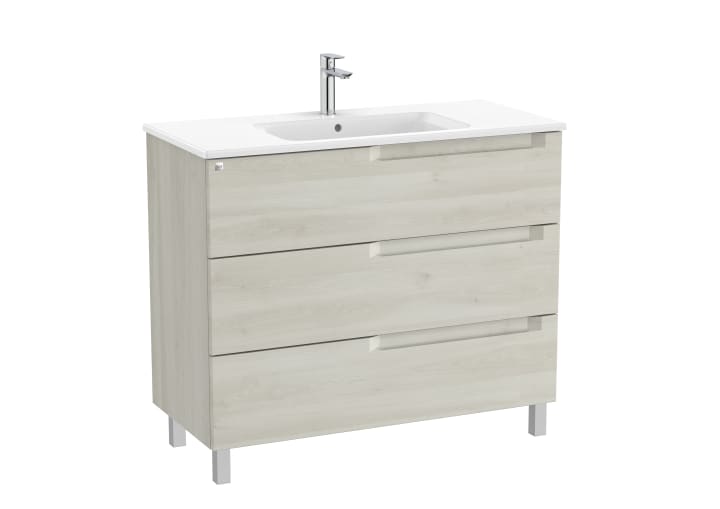 Aleyda Unik (Basin & Vanity Unit) Standard 3 Drawer 1000mm