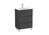 Aleyda Unik (Basin & Vanity Unit) Compact 3 Drawer 600mm