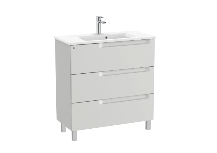 Aleyda Unik (Basin & Vanity Unit) Compact 3 Drawer 800mm