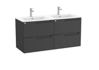 Aleyda Unik (Basin & Vanity Unit) Standard 4 Drawer 1200mm