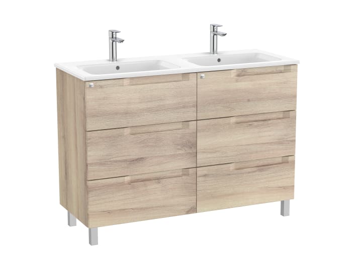 Aleyda Unik (Basin & Vanity Unit) Standard 6 Drawer 1200mm