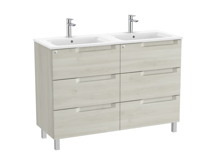 Aleyda Unik (Basin & Vanity Unit) Standard 6 Drawer 1200mm