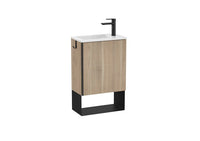 Mini Pro Basin & Vanity Unit Birch
