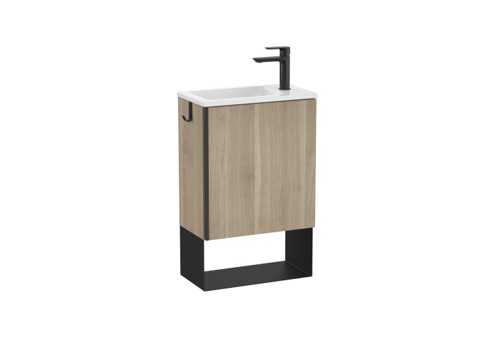 Mini Pro Basin & Vanity Unit Birch