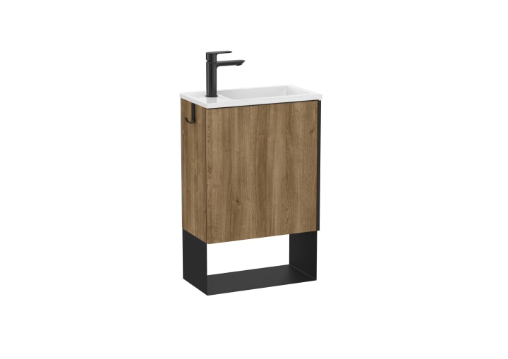 Mini Pro Basin & Vanity Unit Birch