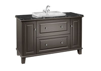 Carmen Vanity 1300mm Base Unit with 2 Soft-Close Drawers and 2 Doors