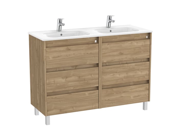 Tenet Unik (Basin & Vanity Unit) Standard 6 Drawer 1200mm