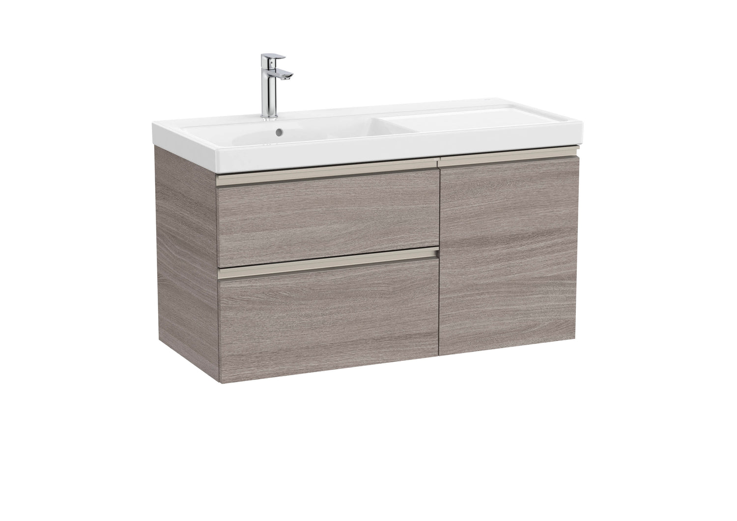 The Gap Vanity Unit 2 Drawer + 1 Door Left-Hand 1000mm