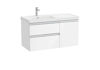 The Gap Vanity Unit 2 Drawer + 1 Door Left-Hand 1000mm