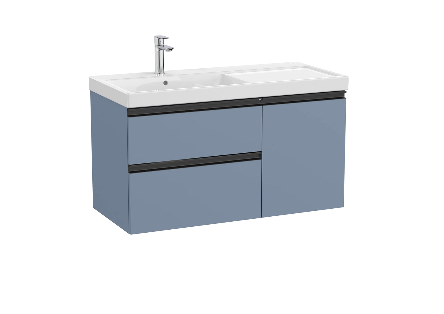 The Gap Vanity Unit 2 Drawer + 1 Door Left-Hand 1000mm