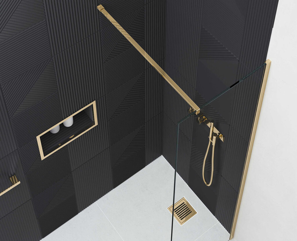 Ayo Modular Wetroom Straight Stabilising Bar Bassetts