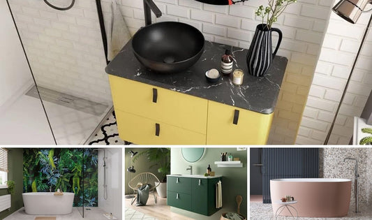 Bright and Bold Bathroom Inspiration