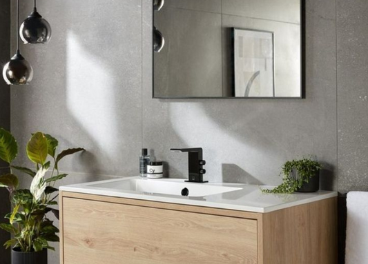 Vanity Unit Storage in Small Bathroom