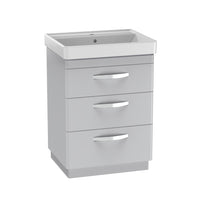 Compass 600 Three Drawer Vanity Unit