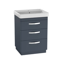 Compass 600 Three Drawer Vanity Unit