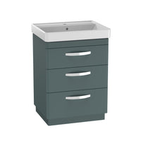 Compass 600 Three Drawer Vanity Unit