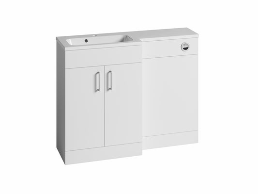 Nexus 1100 Basin Unit And Back To Wall Unit