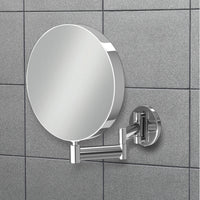 Helix Round Magnifying Bathroom Mirror