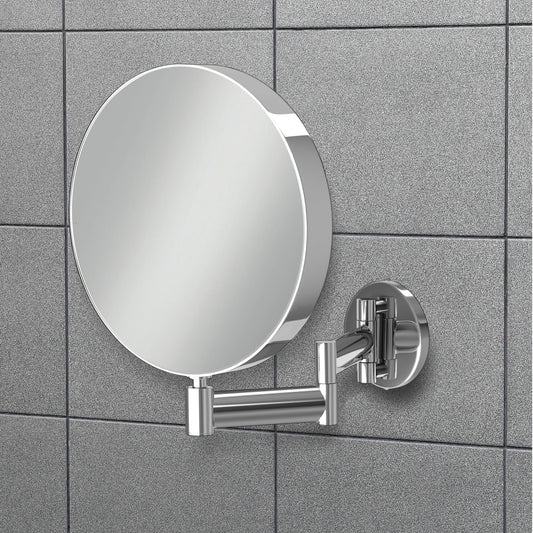 Helix Round Magnifying Bathroom Mirror