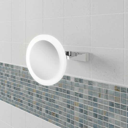 Libra LED Magnifying Bathroom Mirror