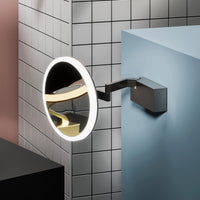 Cirque Illuminated Magnifying Bathroom Mirror