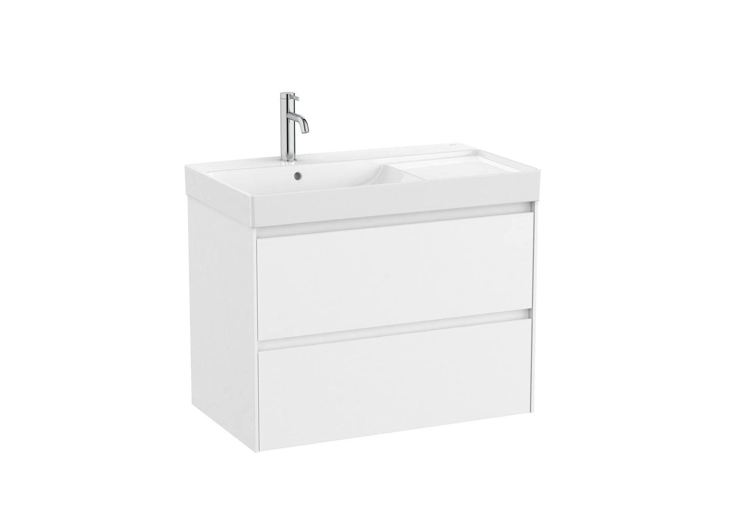 Ona Vanity Unit 2 Drawer 800mm Left-Hand