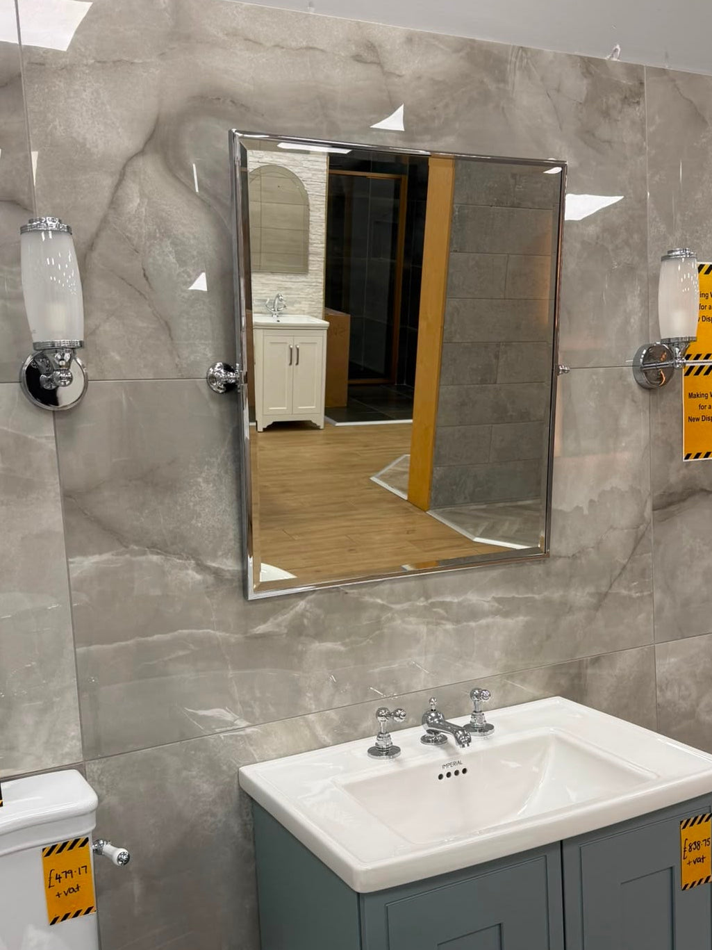 Imperial Tristan Mirror & Toledo Lights