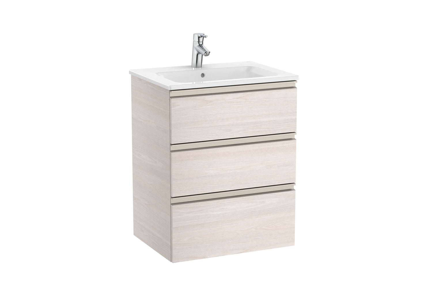 The Gap Unik (Basin & Vanity Unit) 3 Drawer 550mm